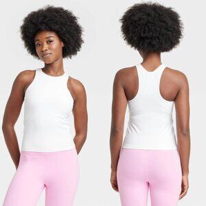 XS - Womens Everyday Soft Racerback Tank Top - All In Motion - White